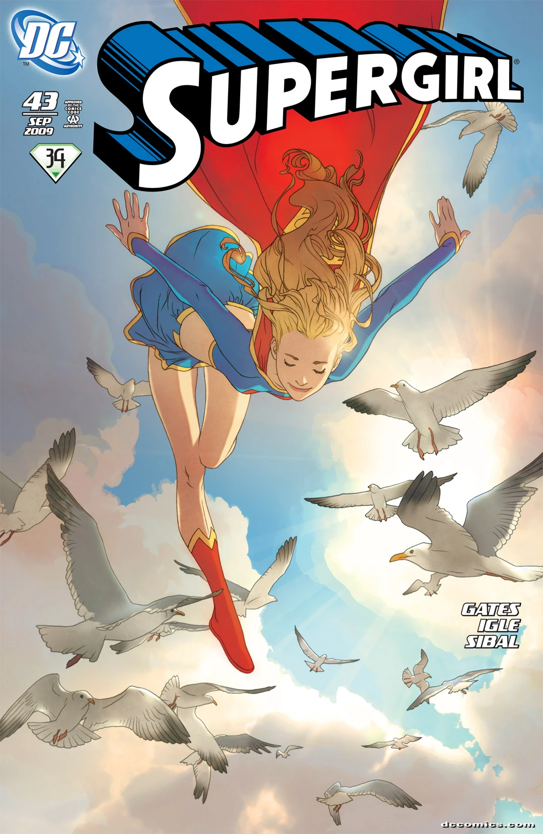 Supergirl #43 (DC, 2009 — Cover A) cover